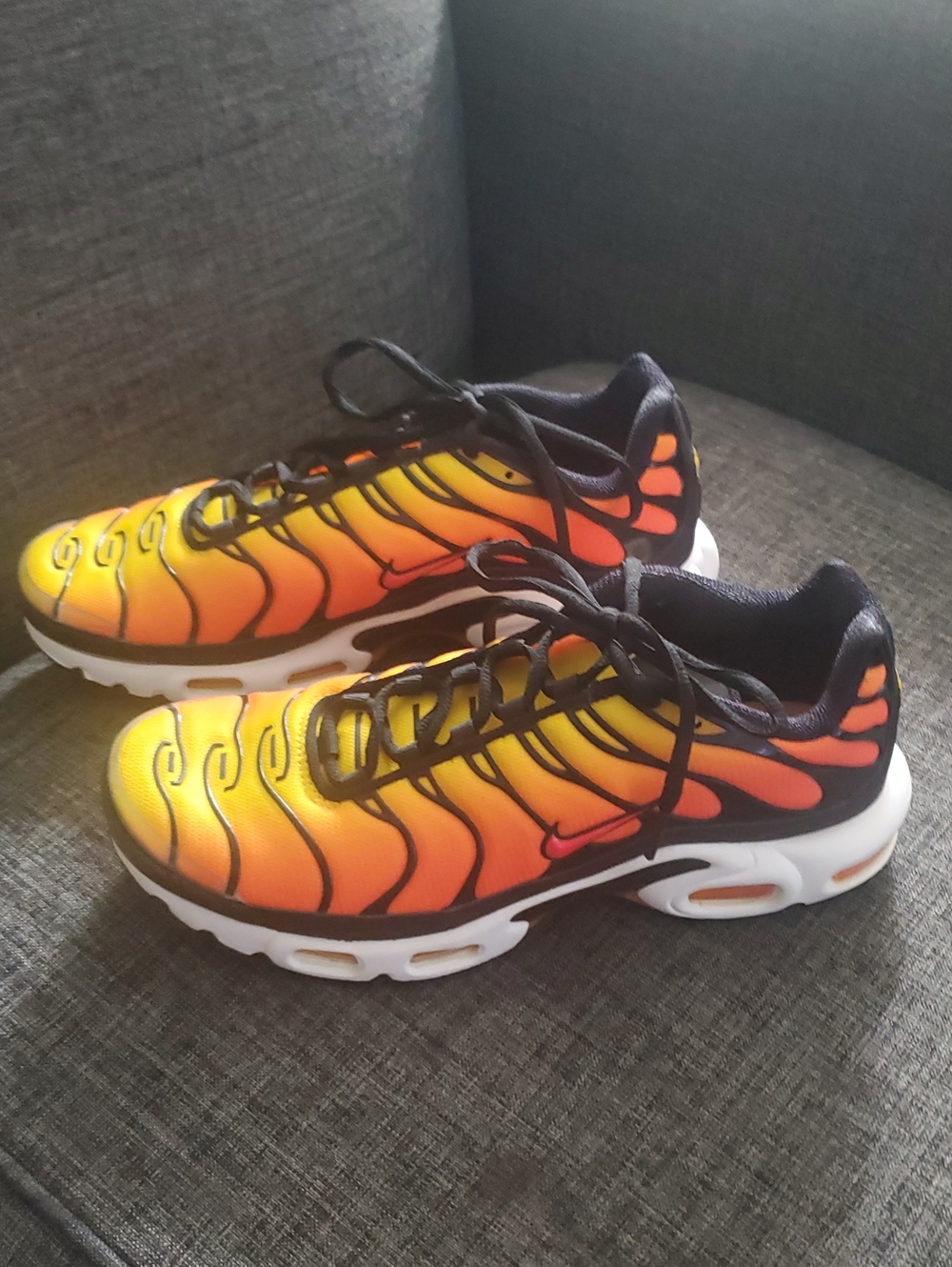 Nike Kids Gradient Orange to Yellow Trail Sneakers